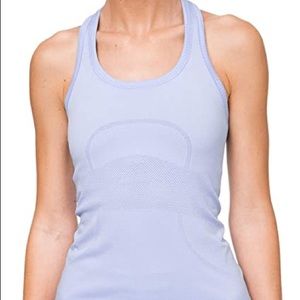 Light blue lululemon tank